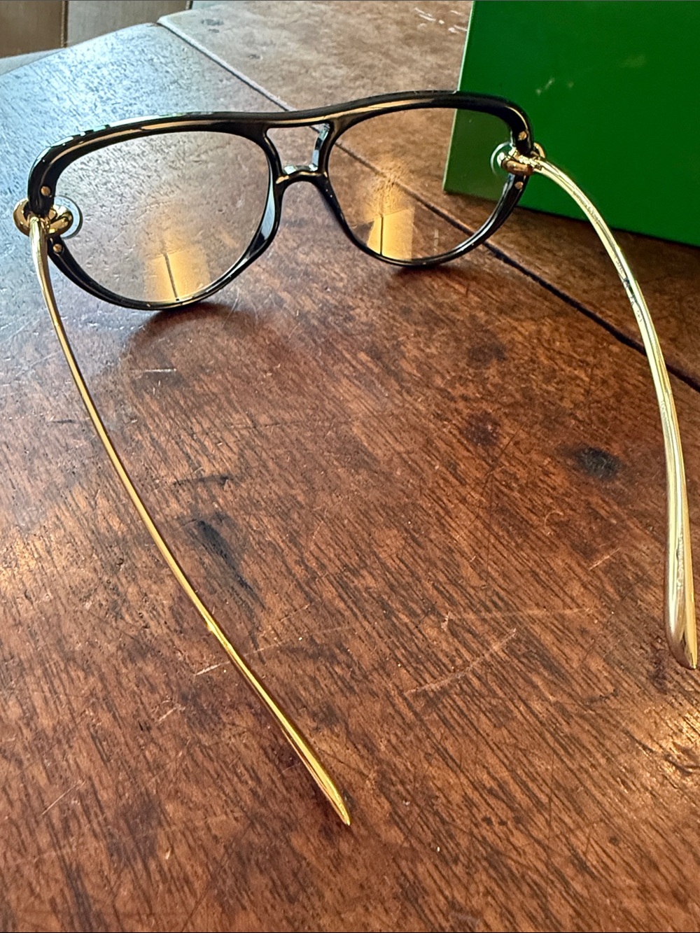 Bottega Veneta Knot Aviator Sunglasses - Picture 6 of 8